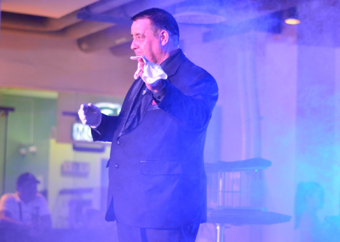 Amazing Andre on Stage